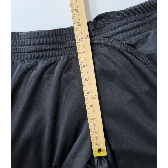 Reebok Pull On Track Pants Size XL Black Drawstring Waist Straight Leg Sweats - Picture 4 of 10